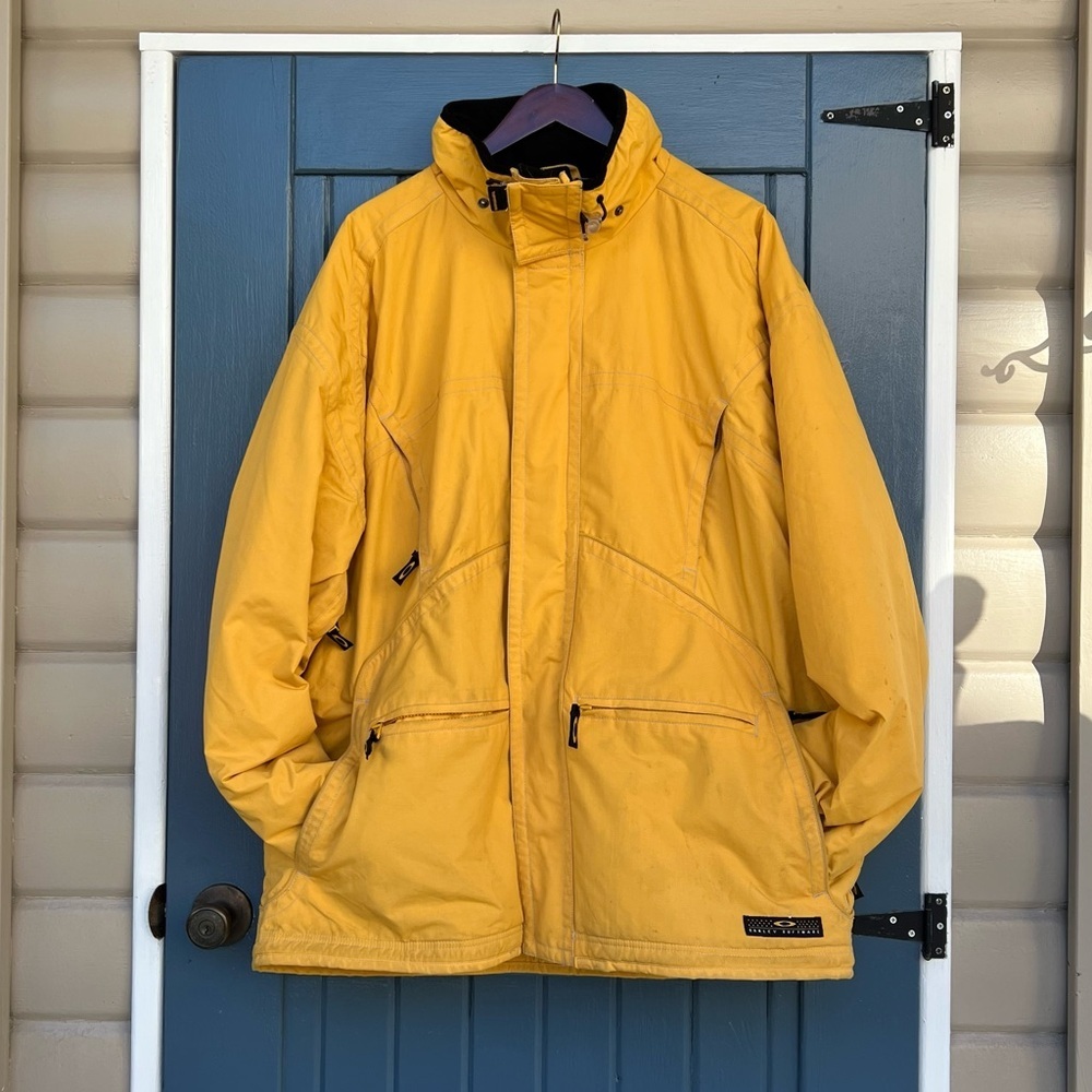 Oakley Soft Weare Mustard Performance Jacket Men’s Size  XL
